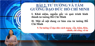 Bài giảng Elearning Cần trong Tư tưởng Hồ Chí Minh Tác giả Nguyễn Thị Vân Anh Khoa Luật LLCT